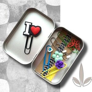 Paperclip Decoration | Paper Clip | Bookmark | Planners